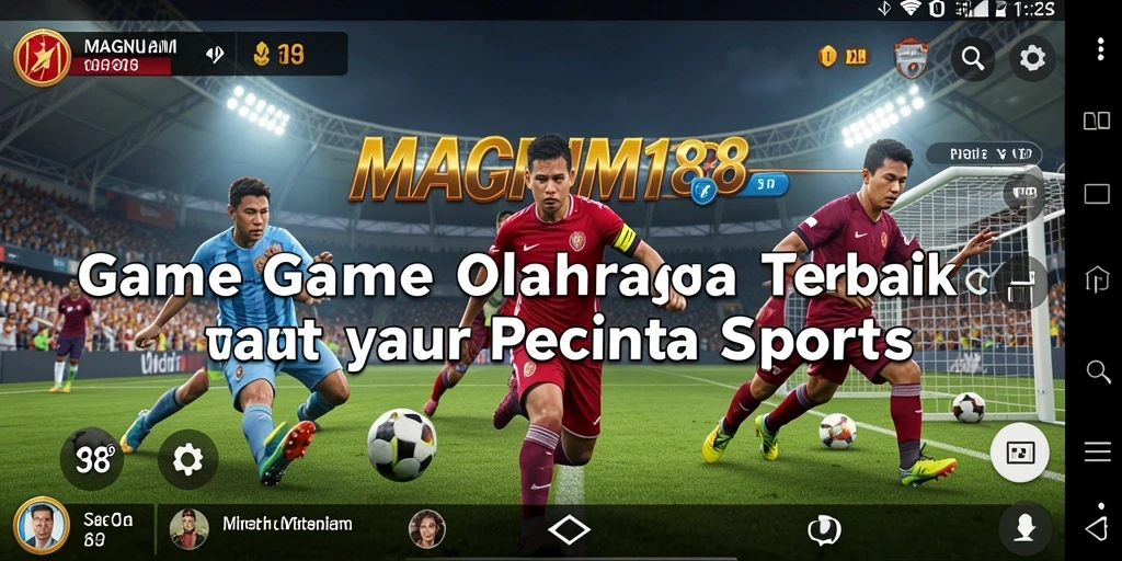 Menampilkan aksi seru dalam permainan olahraga di MAGNUM188.