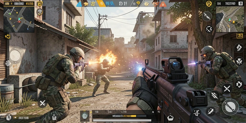 Tampilan menangkap aksi seru dalam gameplay MDG188 yang mendebarkan.