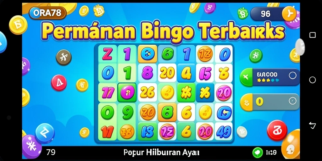 Tampilan gameplay ORA78 dengan suasana Bingo yang seru.