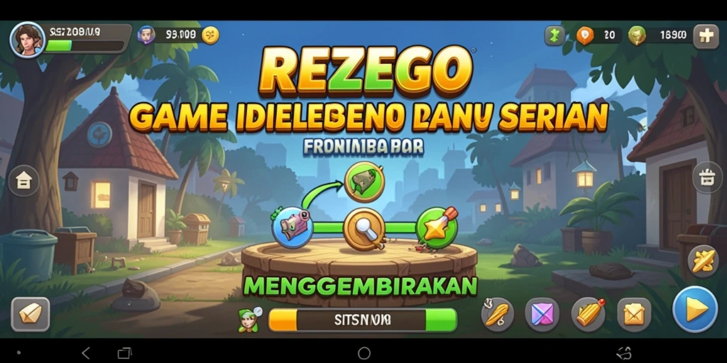 Screenshot menampilkan gameplay Idle yang menarik dari REZEGO.
