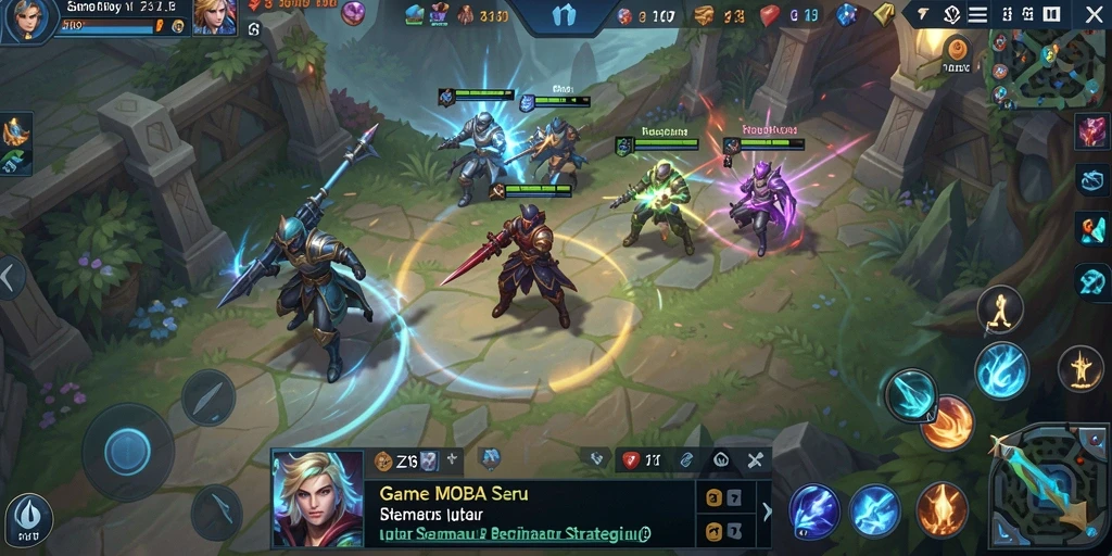 Tampilan gameplay seru di Z18 dengan pertarungan strategis.